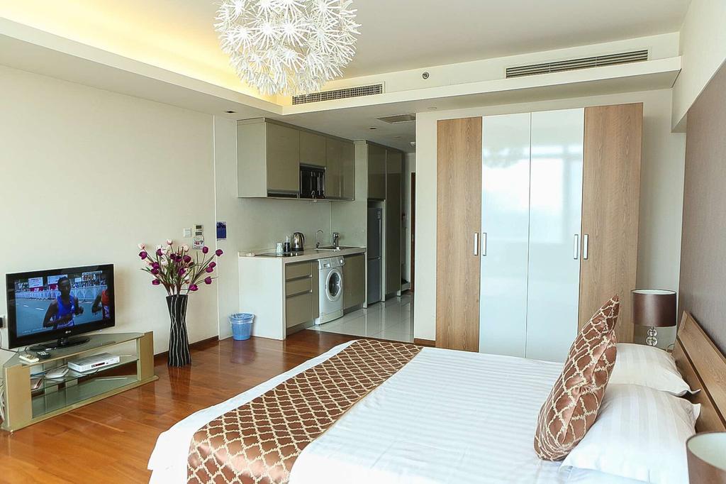 Tianjin Bangke Seaview Garden Hotel Apartment Buitenkant foto
